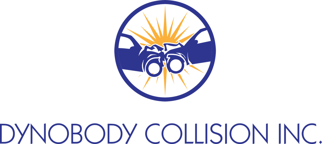 Dynobody Collision Inc Logo